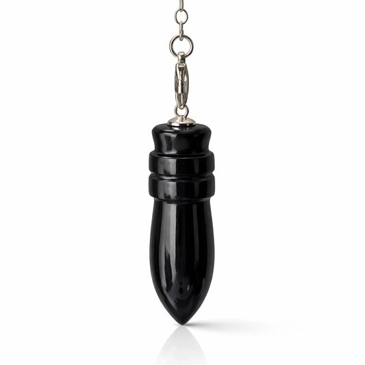 pendule egyptien en obsdienne oeil celeste