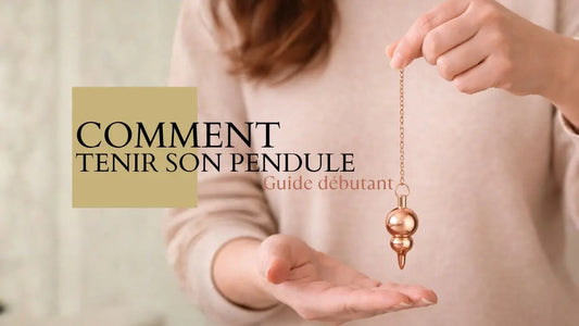 Comment tenir son pendule correctement entre le pouce et l’index en radiesthésie