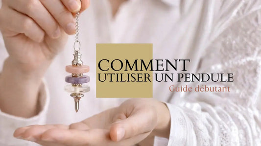 Comment utiliser un pendule divinatoire, pas à pas