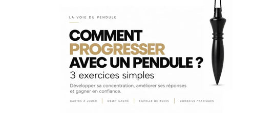 Comment progresser avec un pendule ? 3 exercices simples