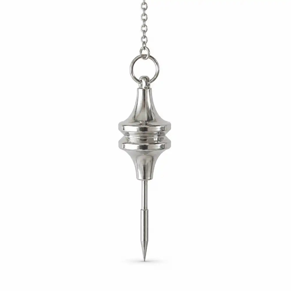 Pendule cartographique finition chrome