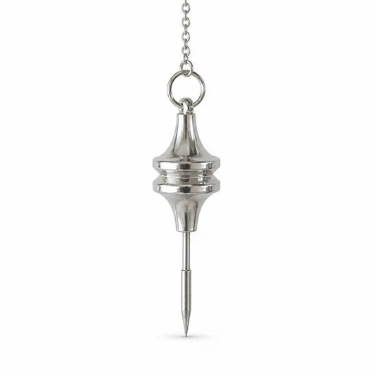 Pendule cartographique finition chrome