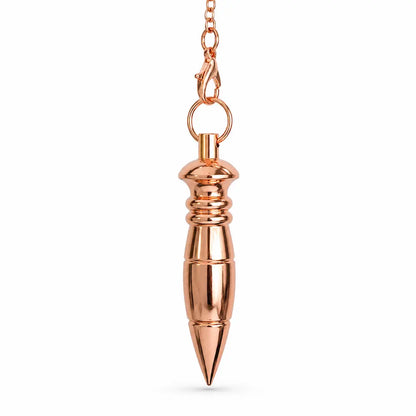 pendule égyptien nil métal couleur cuivré