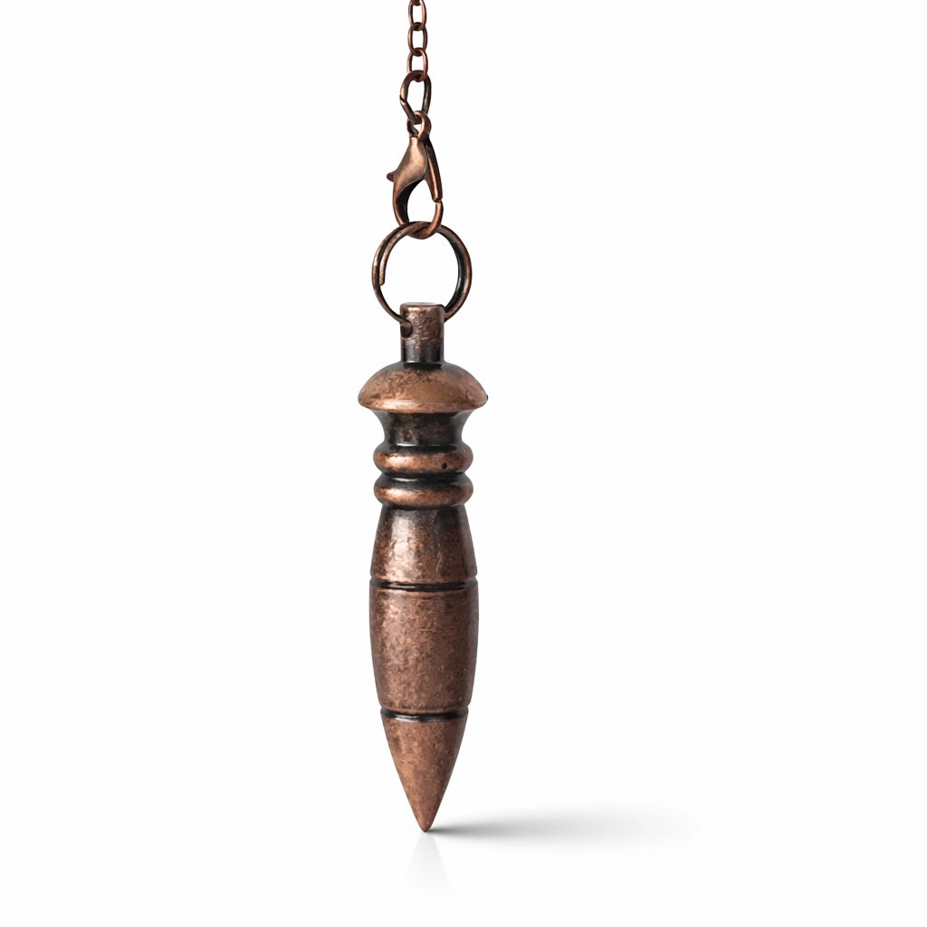 Pendule égyptien Nil en métal bronze