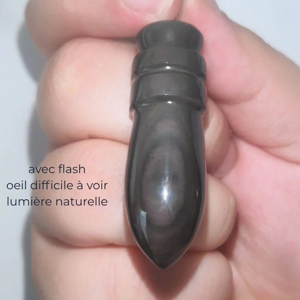 Pendule égyptien obsidienne