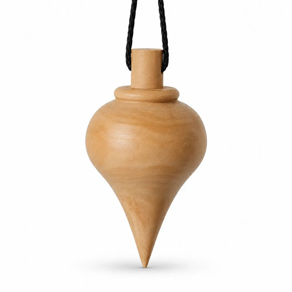 Pendule goutte en bois de buis naturel pour radiesthésie