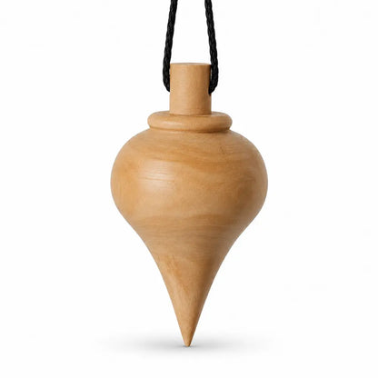 Pendule goutte en bois de buis naturel pour radiesthésie