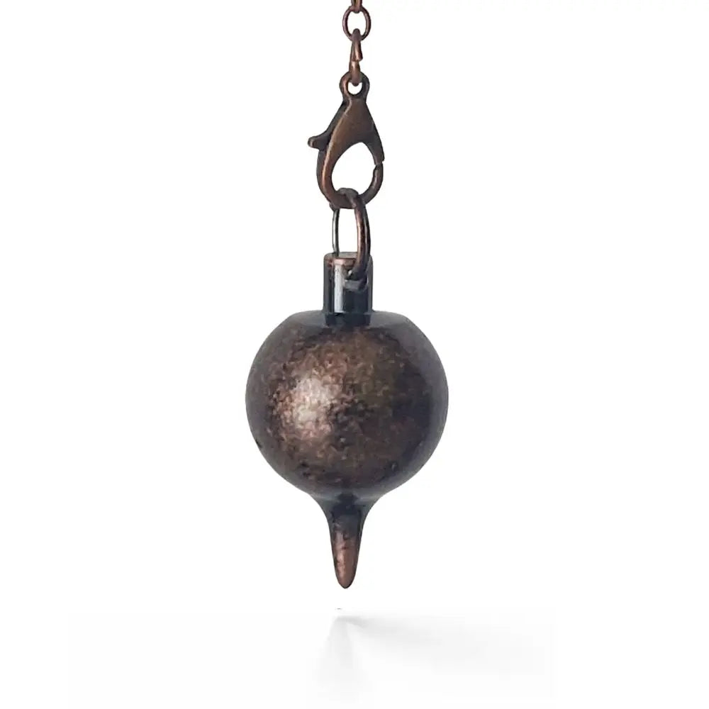 Pendule goutte couleur bronze pour radiesthésie