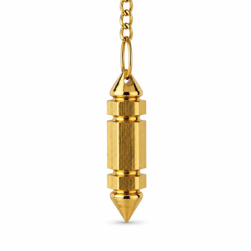 Pendule hexagonal double pointe