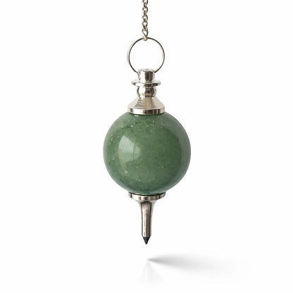 Pendule sephoroton en aventurine verte pour radiesthésie