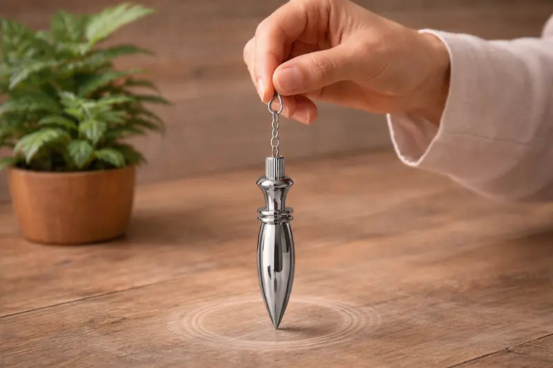 pendule thot metal avec témoin en pratique