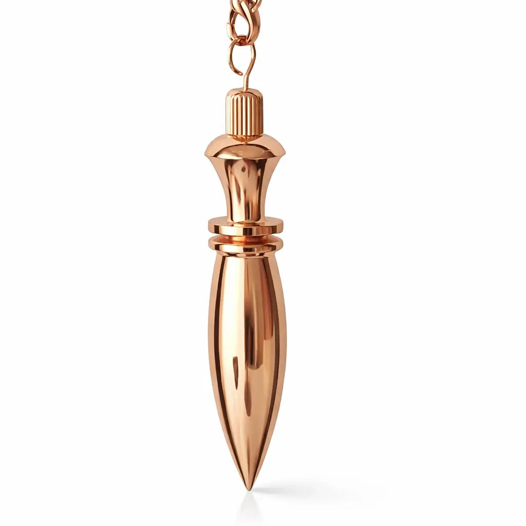 pendule de thot avec témoin , finition cuivrée