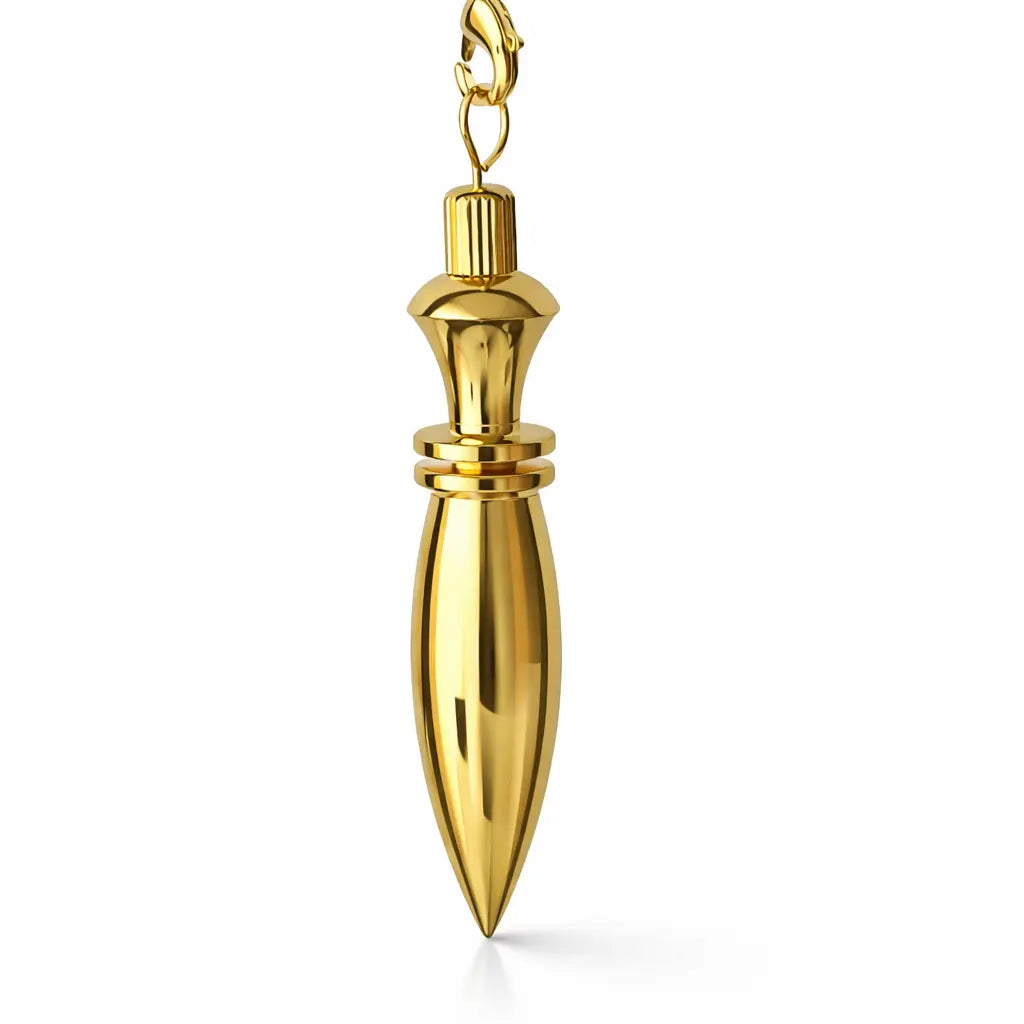 pendule de thot avec témoin , finition dorée