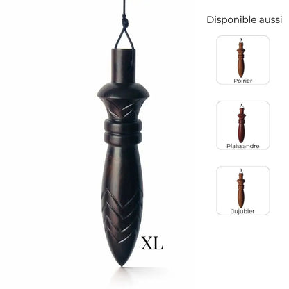 pendule de thot taille xl forme originale 4 essence de bois disponibles
