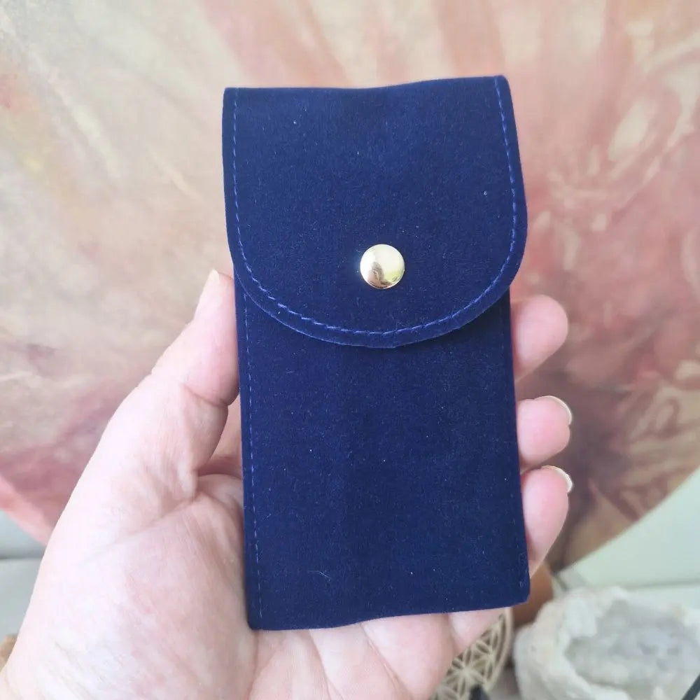 Pochette en velours pour grand pendule