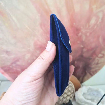 Pochette en velours pour grand pendule