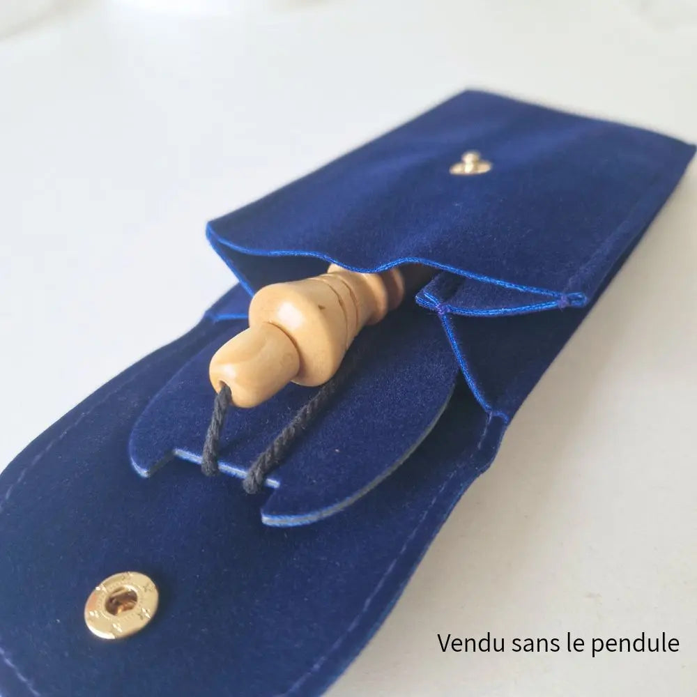 Pochette en velours pour grand pendule