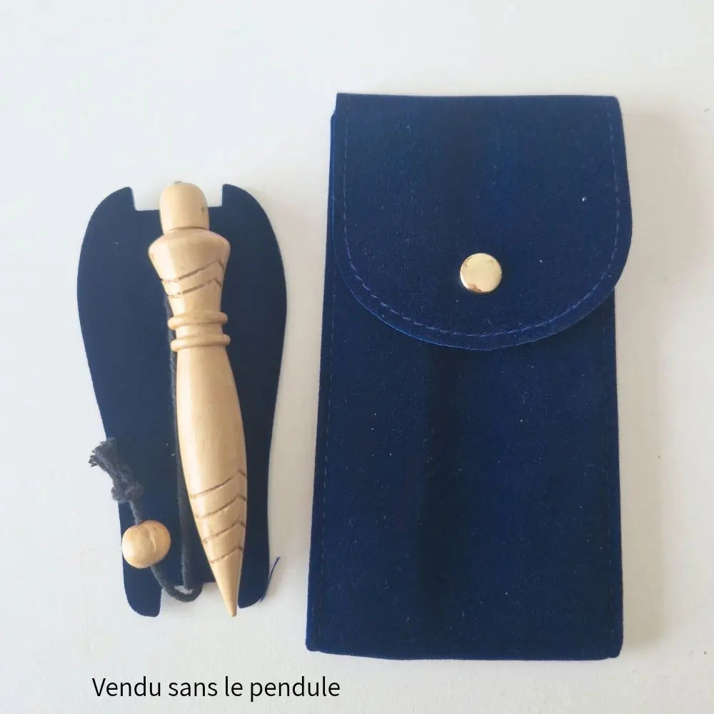 Pochette en velours pour grand pendule