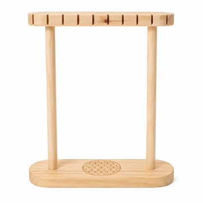 Présentoir pendule en bois